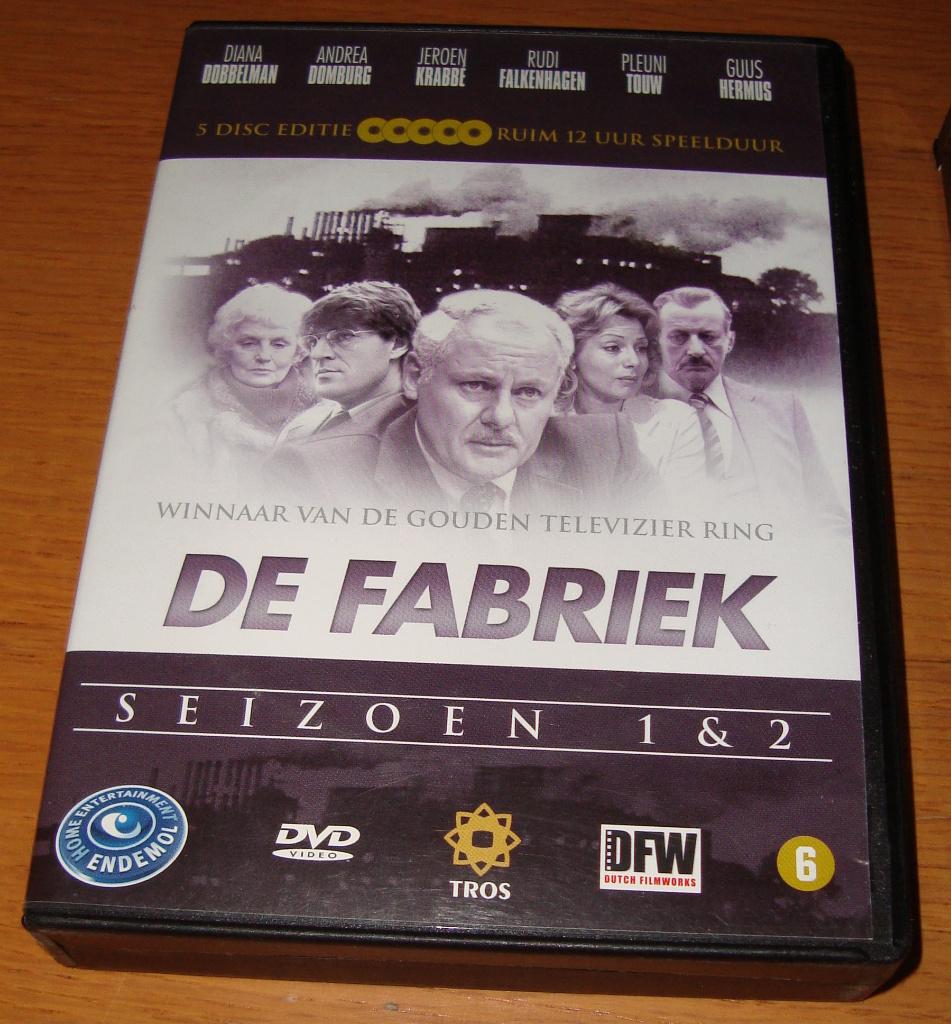 De Fabriek , seizoen 1 en 2, Alle leeftijden, Boxset, Drama, Ophalen of Verzenden