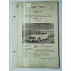 BMC 1100 Ado 16 Vraagbaak losbladig 1962-1966 #3 Nederlands, Ophalen of Verzenden, Gelezen, Overige merken