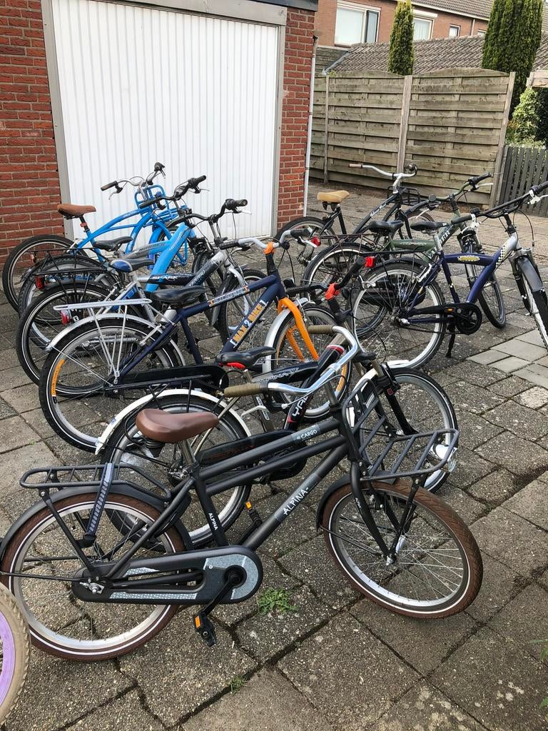 Jongens meisjes kinderfietsen bmx MTBvrijwel alle inch maten, Fietsen en Brommers, Fietsen | Jongens, Ophalen of Verzenden, Zo goed als nieuw