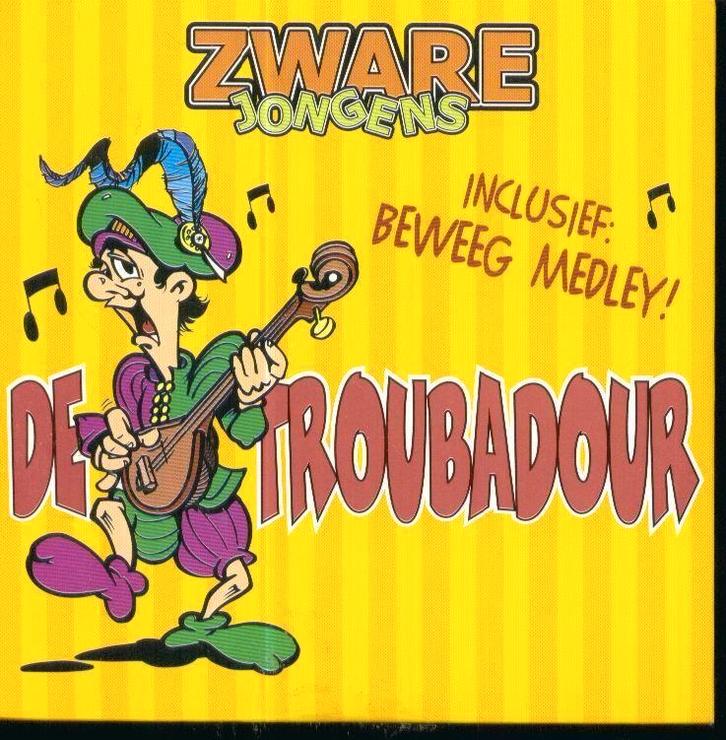 cd-single van Zware Jongens - De troubadour, Cd's en Dvd's, Cd Singles, Zo goed als nieuw, Nederlandstalig, Ophalen of Verzenden
