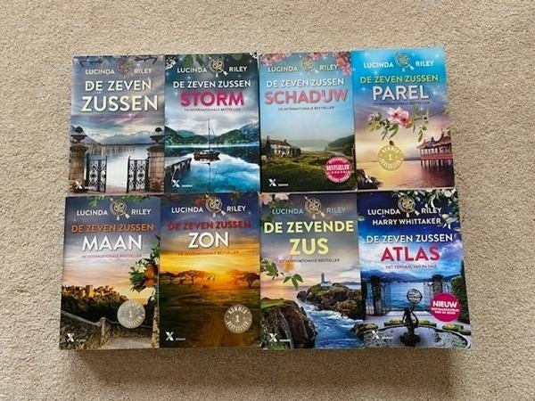 Complete serie De Zeven Zussen, Ophalen of Verzenden, Zo goed als nieuw, Lucinda Riley