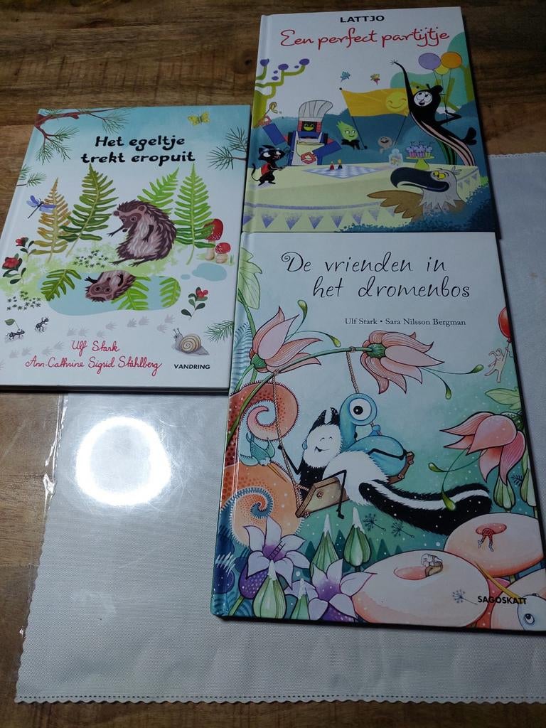 4 kinderboeken: Het egeltje, Een perfect partijtje, Boeken, Ophalen of Verzenden, Zo goed als nieuw, Fictie algemeen