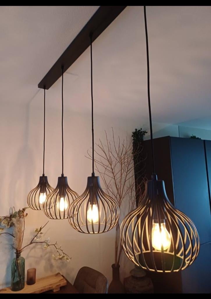 Eetkamerlampen, Huis en Inrichting, Ophalen, Zo goed als nieuw, Metaal, 50 tot 75 cm