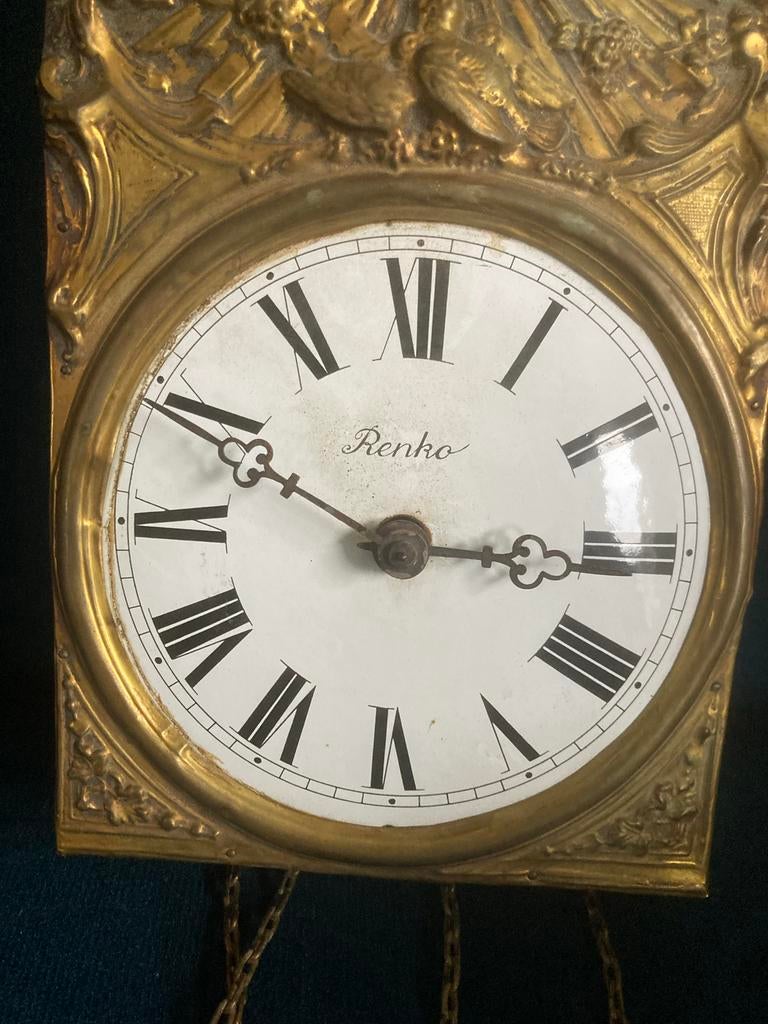 Antieke Regulateur Wandklok - Renko W Germany, Antiek en Kunst, Antiek | Klokken, Ophalen of Verzenden