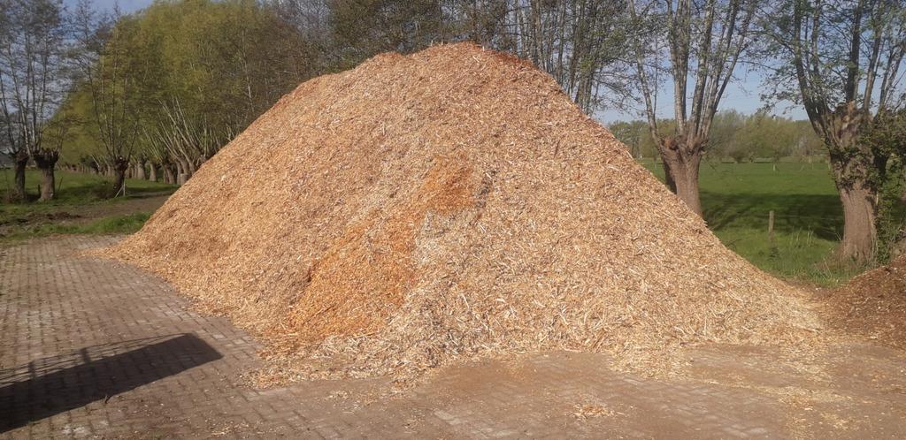Houtsnippers gemengd - Ideaal voor tuin en paden, 6 m³ of meer, Ophalen of Verzenden, Overige houtsoorten, Takken