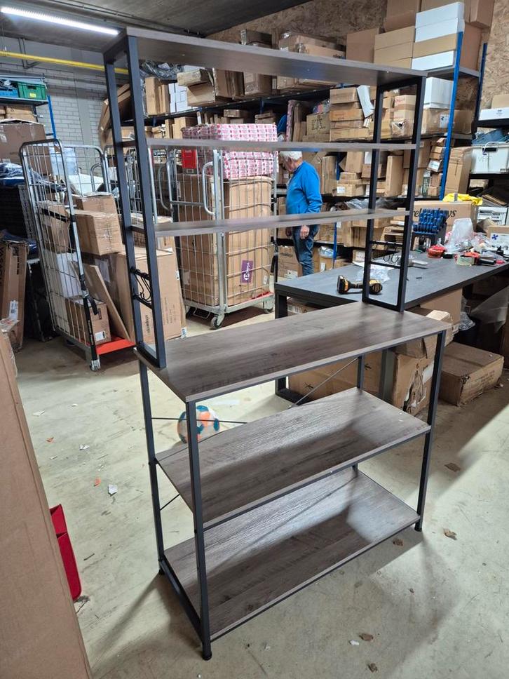 Nieuw Songmics Keukenrek - 170x100x40 cm - Oven/Magnetron, Huis en Inrichting, Keuken | Keukenbenodigdheden, Ophalen of Verzenden