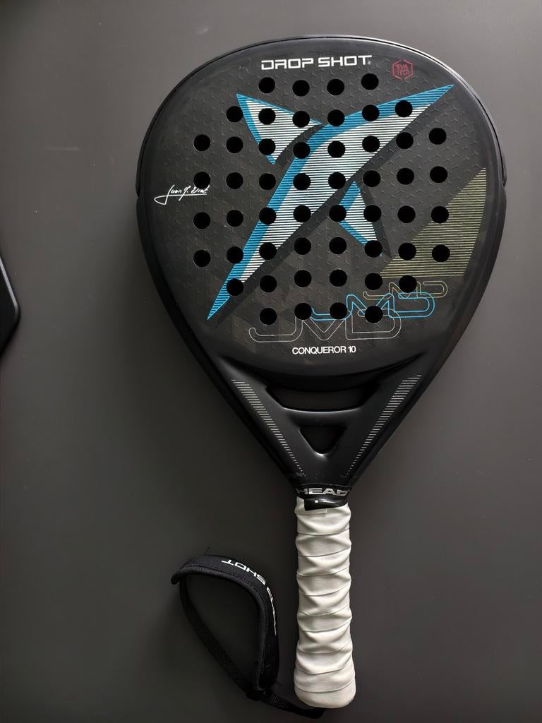 Dropshot Conqueror 10 24k Padel Racket, Ophalen of Verzenden, Zo goed als nieuw, Padelracket