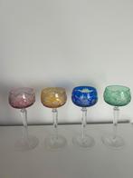 Val saint lambert kristallen wijn glazen, Ophalen, Zo goed als nieuw, Overige typen