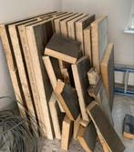 PIR isolatieplaten 60x120 cm en losse stukken, Ophalen, Gebruikt, Hardschuim (Pir), 15 m² of meer