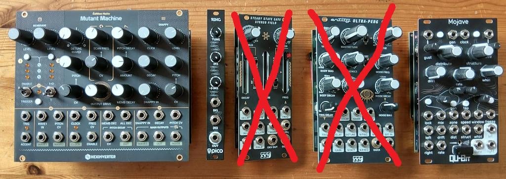 Diverse Eurorack modules, Muziek en Instrumenten, Soundmodules, Zo goed als nieuw, Ophalen of Verzenden