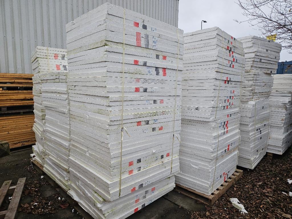 Partij EPS Isolatie tempex 119 x 99 x 5cm ( 005 ), Gebruikt, Nb, Nb, Piepschuim (Tempex)