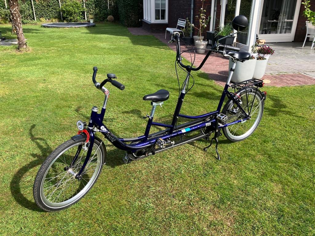 CoPilot ouder kind tandem incl. acccesoires gehandicapt kind, Minder dan 10 versnellingen, Gebruikt, Minder dan 49 cm, Ophalen of Verzenden