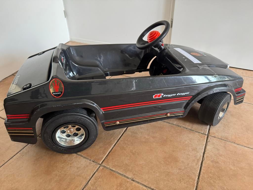 Vintage Maserati kinderauto Toys Toys (defect), Ophalen, Gebruikt, Overige typen, ?
