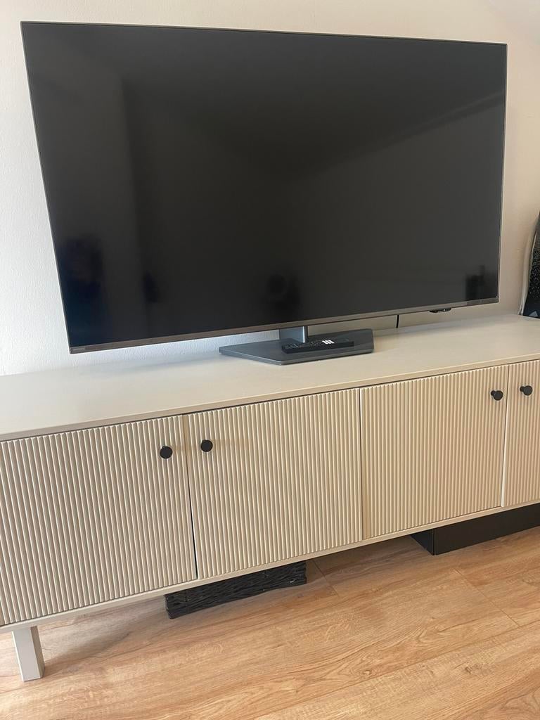 Philips The One 55” 4K Ambilight TV – Nieuwstaat –55PUS8909, Ophalen, Philips, 50 Hz, Zo goed als nieuw