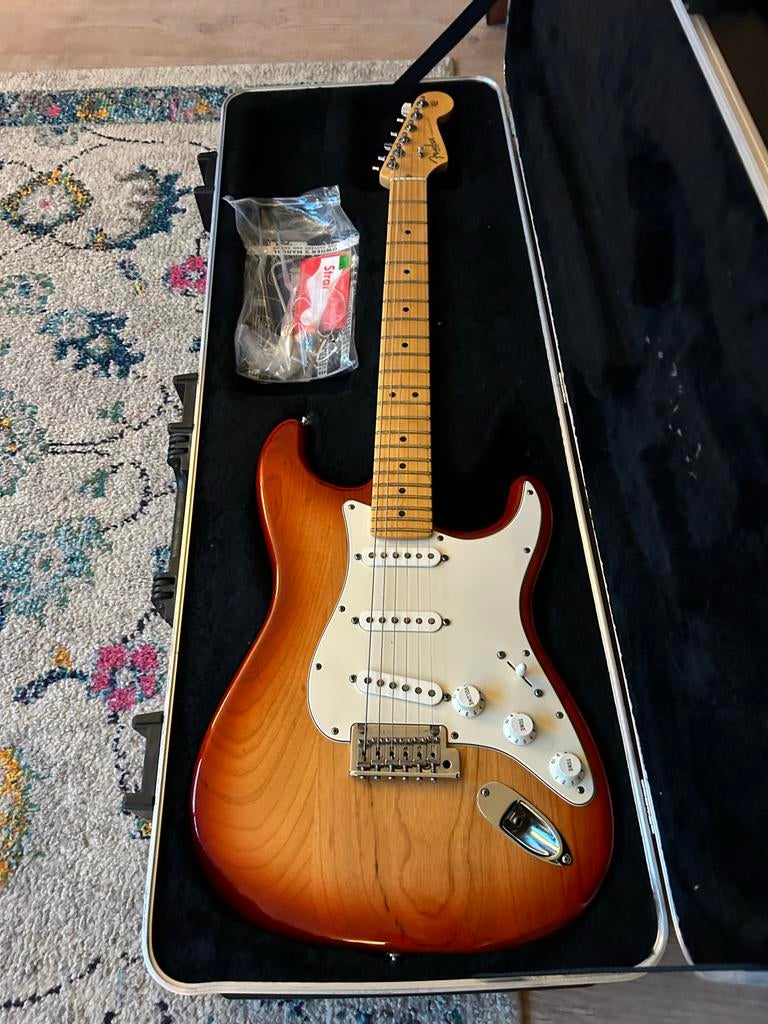 Fender Stratocaster USA, Ophalen of Verzenden, Zo goed als nieuw, Solid body, Fender