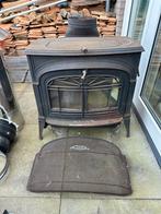 Defiant encore houtkachel/potkachel, diameter pijp: rond 200, Ophalen, Gebruikt, Vrijstaande haard, Houthaard