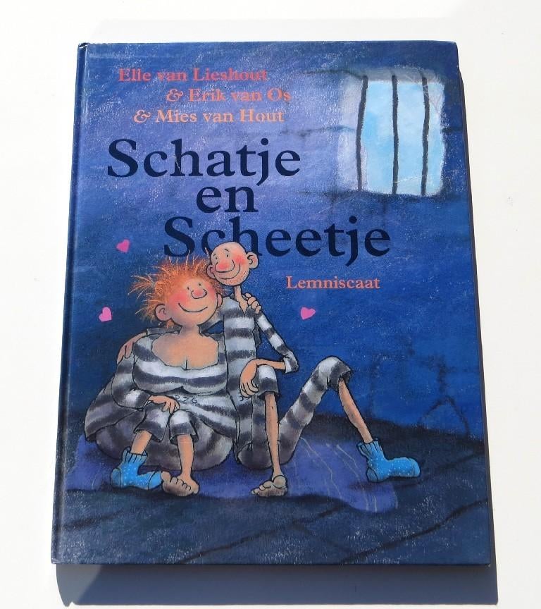 Prent Lemniscaat 2640: E. van Lieshout - Schatje en Scheetje, Boeken, Gelezen, Lle van Lieshout & Erik van Os, Fictie algemeen