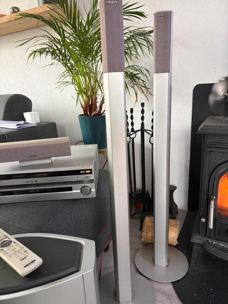 Sony Home Cinema Set met DVD-speler en 5.1 luidsprekers, Audio, Tv en Foto, Home Cinema-sets, Gebruikt, Dvd-speler, 5.1-systeem