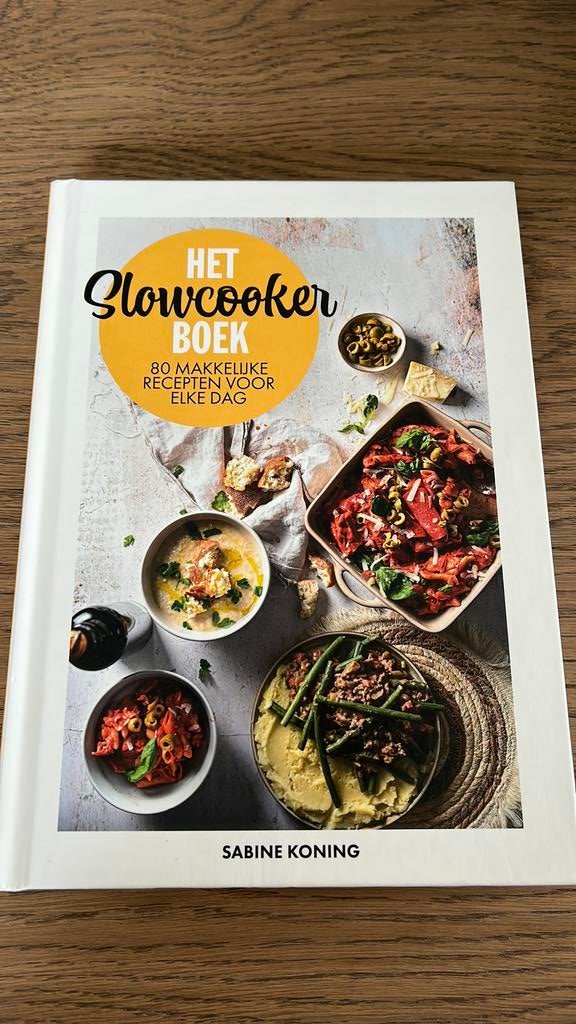 Sabine Koning - Het slowcookerboek, Italië, Sabine Koning, Ophalen of Verzenden, Zo goed als nieuw