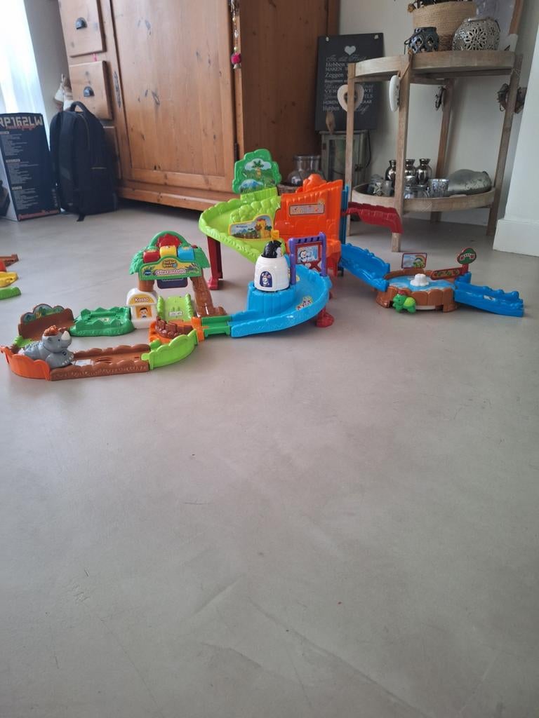 VTech Zoef Zoef Dieren: Boerderij, Dierentuin, Hond, Kippen, Ophalen, Zo goed als nieuw, Jongen of Meisje