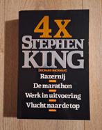 4 Stephen King Razernij, de Marathon, Vlucht naar de top etc, Boeken, Woordenboeken, Ophalen of Verzenden, Overige uitgevers, Engels