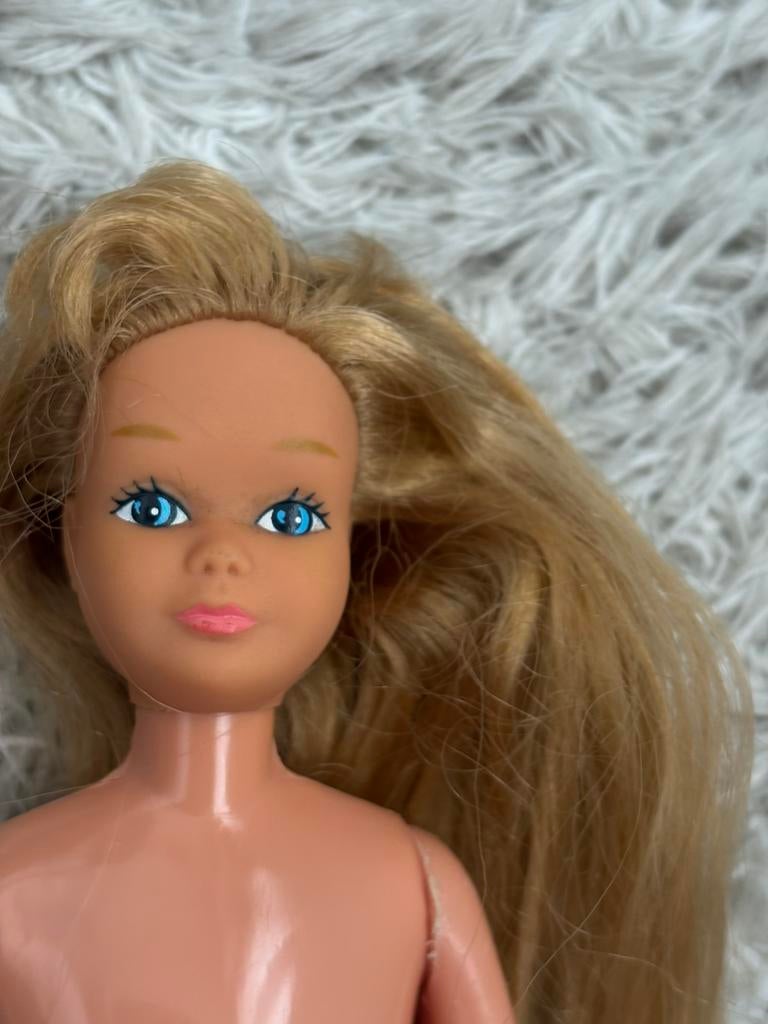 Vintage skipper (1967?) mattel, Verzamelen, Poppen, Verzenden, Zo goed als nieuw, Pop