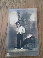 ANSICHTKAART   JONGETJE MET KAR  1925, Ophalen of Verzenden, 1920 tot 1940, Gelopen, Kinderen