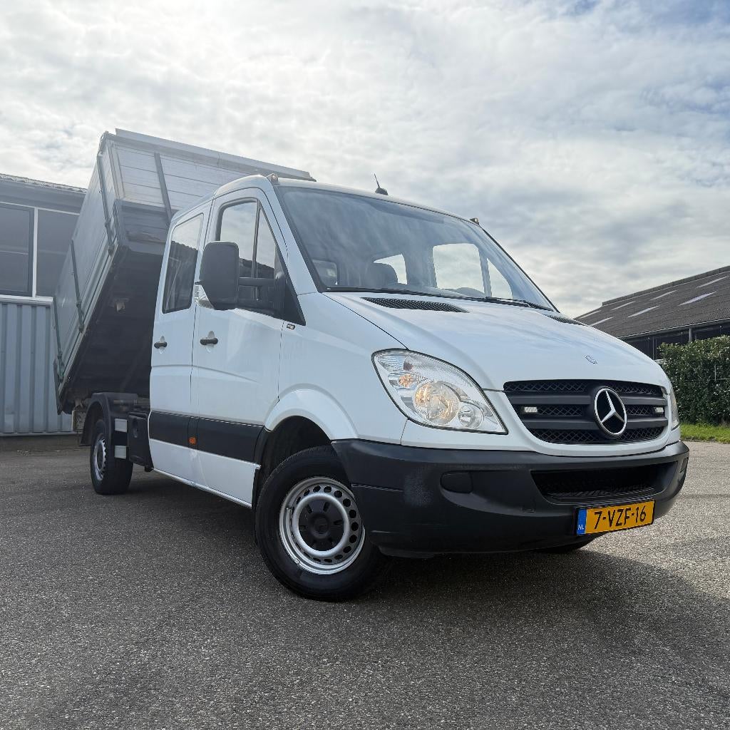 Mercedes-Benz Sprinter 310 2.2 CDI DC AUT | 3-ZIJDE KIPPER, Auto's, Automaat, Euro 5, Electronic Stability Program (ESP), Wit