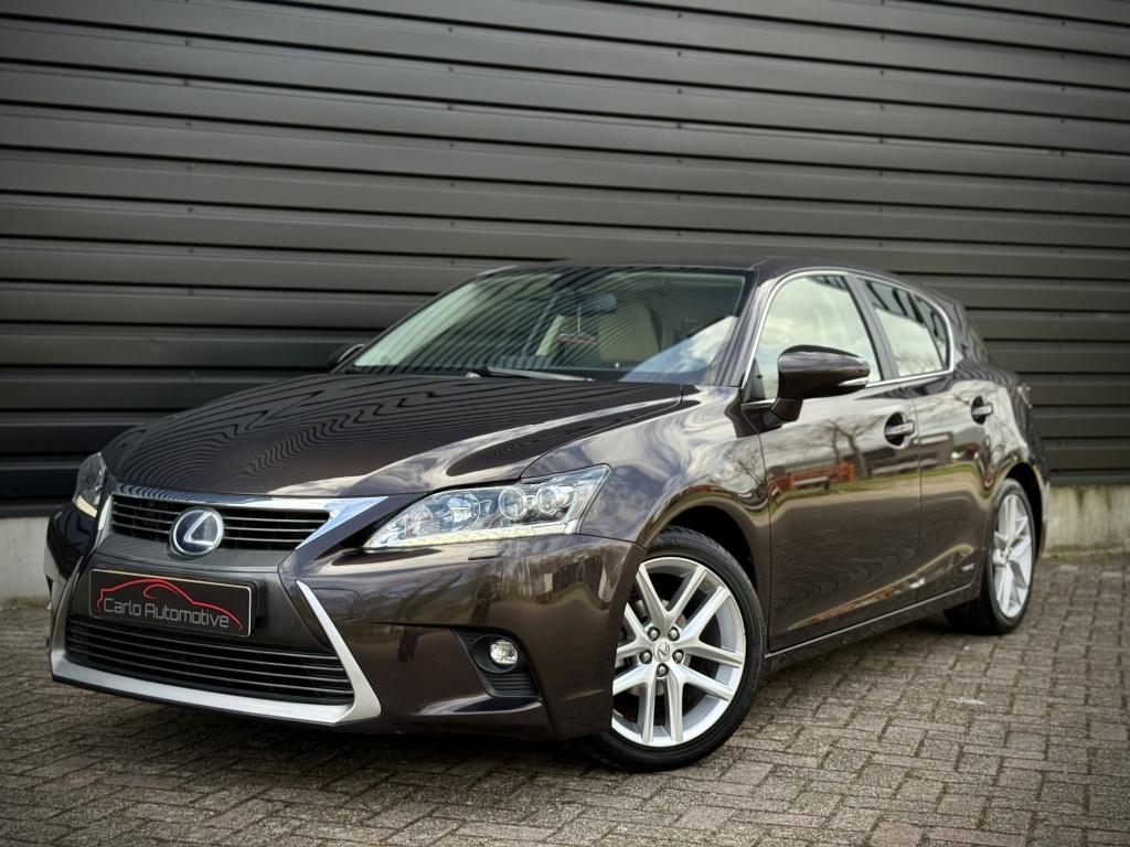 Lexus CT 200h Luxury Line LEER|DAK|MARKLEV|MEMORY|CAMERA VOL, Gebruikt, Euro 6, 4 cilinders, Bruin