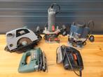 Elektrische gereedschap set, Gebruikt, Ophalen of Verzenden, Bovenfrees, Black&Decker, Ferm