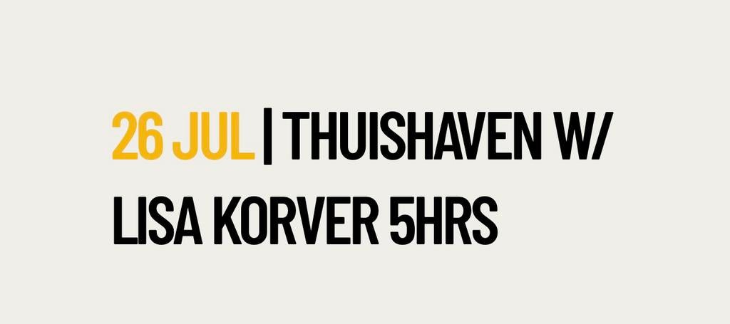 Lisa Korver 5hrs Thuishaven, Drie personen of meer