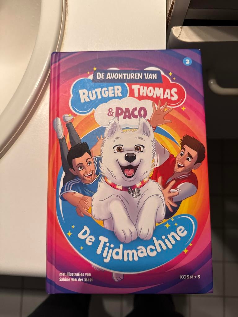 De Avonturen van Rutger, Thomas & Paco: De Tijdmachine, Ophalen of Verzenden, Zo goed als nieuw, Fictie algemeen