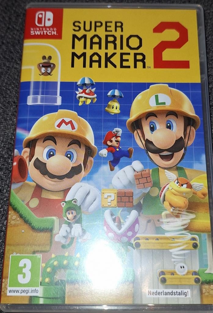Super Mario Maker 2 - Nintendo Switch, Ophalen of Verzenden, Zo goed als nieuw, Eén computer, Platform