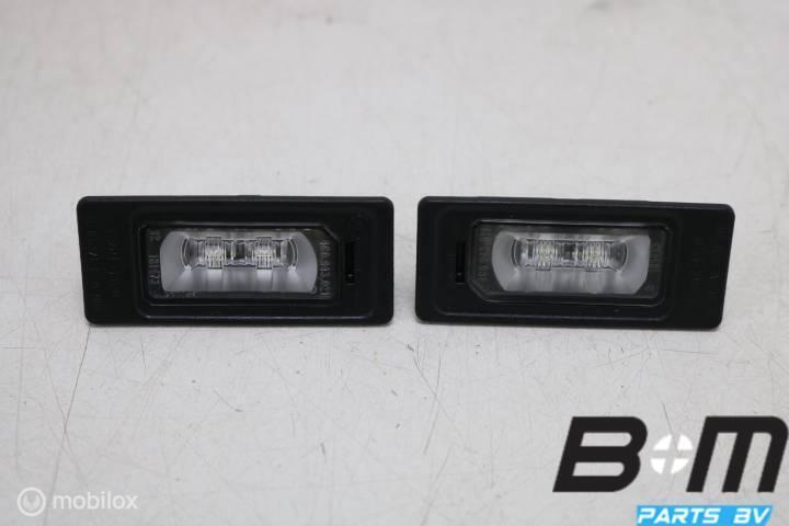 Set LED kentekenverlichting Audi A5 8T 4G0943021, Gebruikt