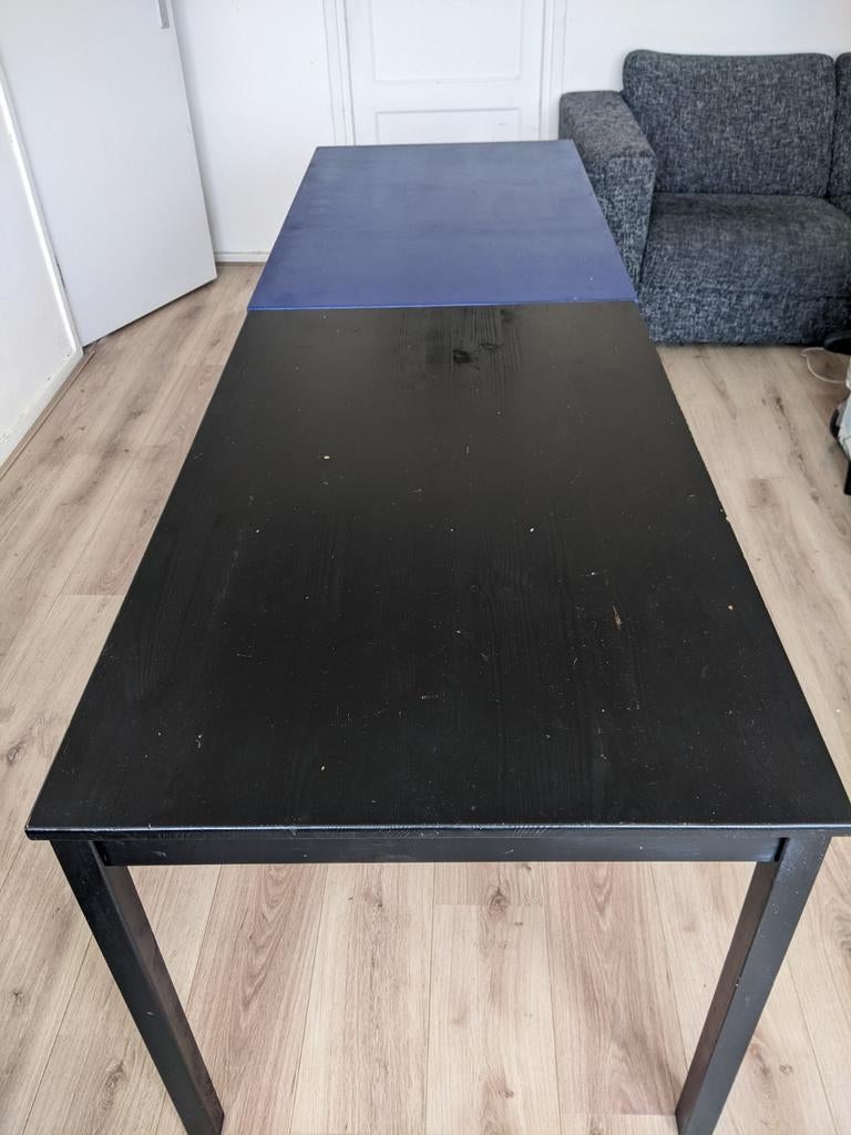 1 IKEA Ingo hout tafels + 3 IKEA Stefan hout stoelen, Ophalen, Gebruikt, 100 tot 150 cm, 50 tot 100 cm