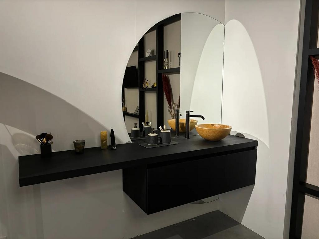 Badkamermeubel (nieuw) - incl. kraan en waskom, Ophalen, 100 tot 150 cm, Nieuw, Minder dan 100 cm