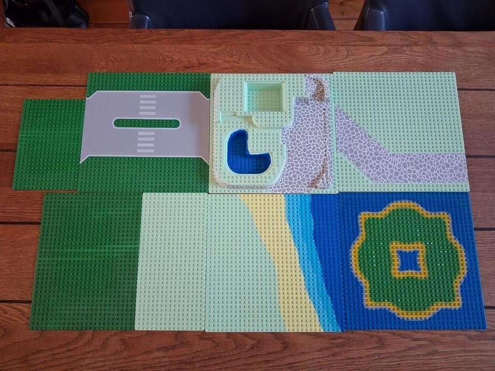 Vintage LEGO grondplaten platen bouwplaat plaat, Kinderen en Baby's, Speelgoed | Duplo en Lego, Ophalen of Verzenden, Gebruikt