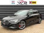 Audi A3 Sportback 45 TFSI e S Line Competition PANO I Leder, Auto's, Gebruikt, Zwart, 4 cilinders, Zwart