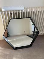 Spiegel Zwart, Huis en Inrichting, Woonaccessoires | Spiegels, Ophalen, Minder dan 50 cm, Gebruikt, Minder dan 100 cm