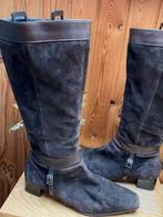 Suède laarzen maat 7.5 [41], Hoge laarzen, Bruin, Ophalen of Verzenden, Zo goed als nieuw