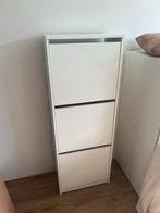 IKEA BISSA Schoenenkast 3 vakken wit, Huis en Inrichting, Ophalen, Gebruikt
