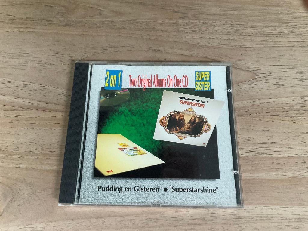 Supersister - Pudding en Gisteren + Superstarshine., Ophalen of Verzenden, Zo goed als nieuw, Poprock