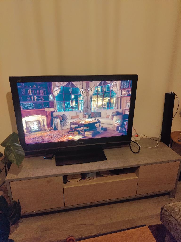 Panasonic Viera 42” Plasma TV (TH-42PX80) te koop, Ophalen, Gebruikt, Panasonic, 50 Hz