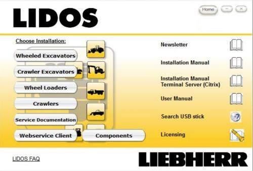 Liebherr Lidos 2018 Alle onderdelen en service, Verzenden
