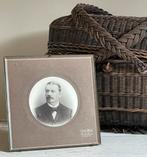 Brocante oud fotolijstje met facet glas, Antiek en Kunst, Curiosa en Brocante, Ophalen of Verzenden