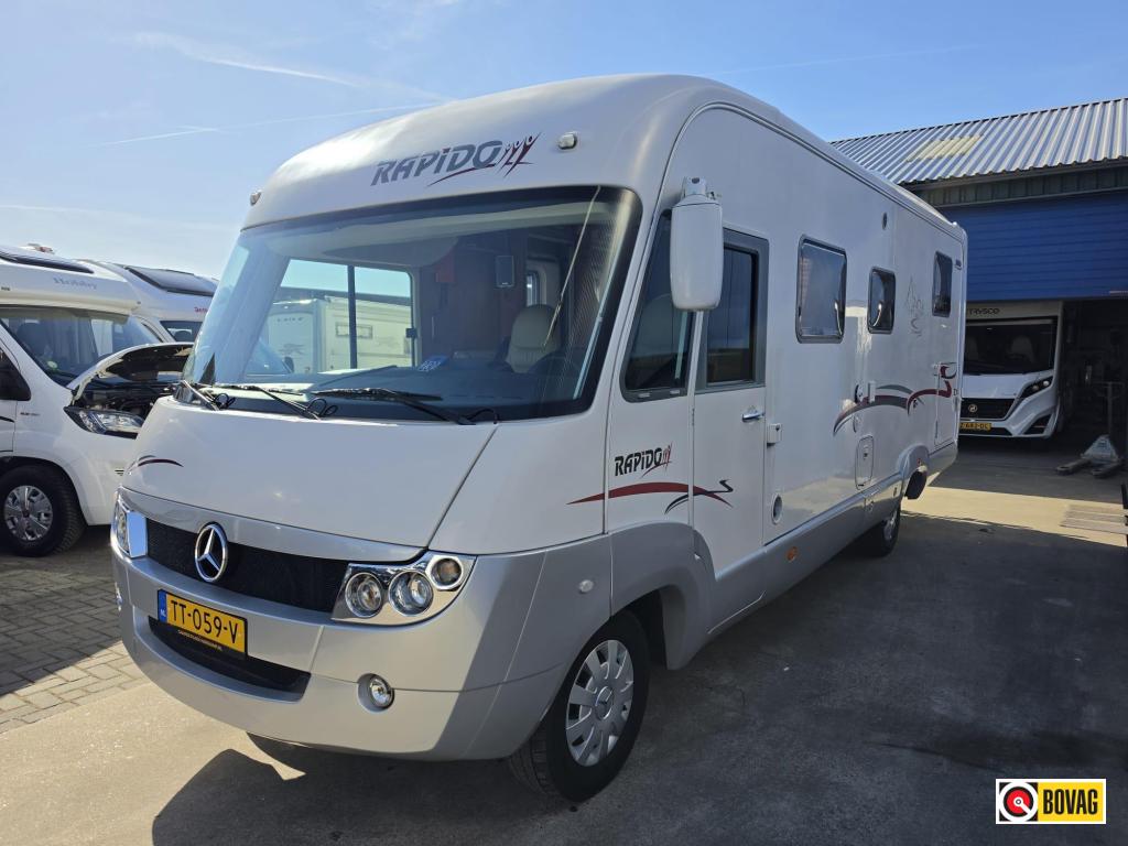 Rapido 966M Off-Grid + Leveling, Caravans en Kamperen, Campers, Ringverwarming, Treinzit, Bedrijf, Diesel