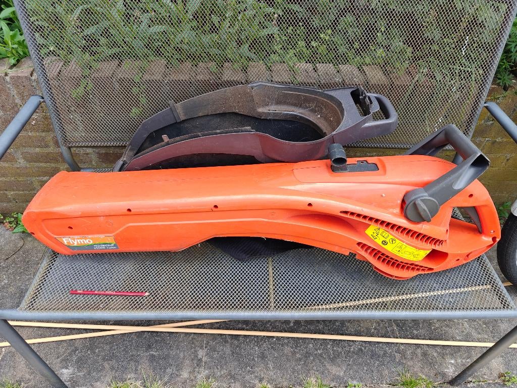 Bladblazer, Ophalen, Gebruikt, Met opvangzak, Handgedragen