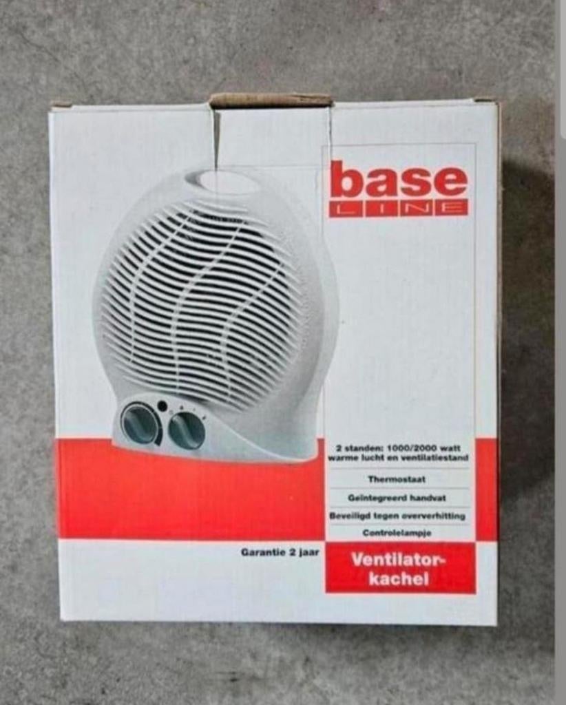 Ventilatorkachel. Nieuw, Ophalen of Verzenden, Nieuw