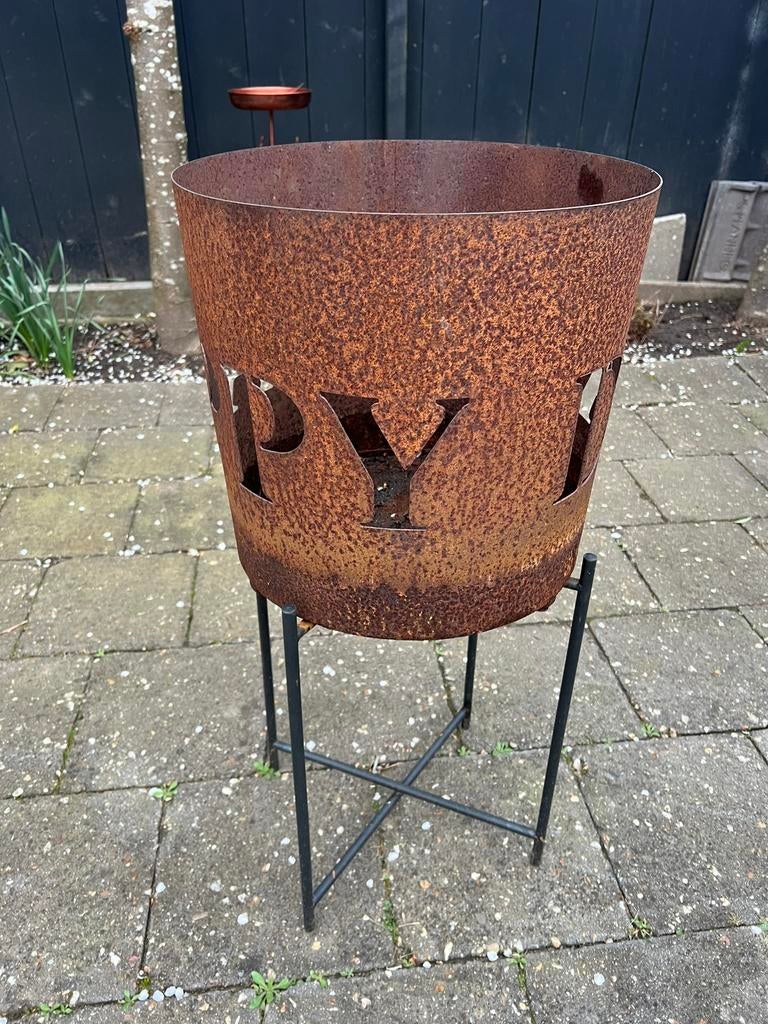 Vuurkorf, Tuin en Terras, Vuurkorven, Ophalen, Gebruikt
