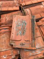 Partij  ca 1500 gebruikte rode vh dakpannen en nokvorsten'., Doe-het-zelf en Verbouw, Dakpannen en Dakbedekking, Ophalen, Gebruikt